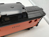 Lionel 6-19701 Orange Milwaukee Road N5C porthole caboose O SCALE as is Used Excellent Damaged Box