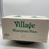 Department 56 Village Accessories 52661 Wintergreen Pines set of 2