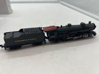 MODEL POWER 7571 PENNSYLVANIA RAILROAD PRR USRA 2-8-2 STEAM LOCOMOTIVE N SCALE Like New