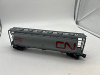 Lionel 6-27169 CANADIAN NATIONAL 3-BAY CYLINDRICAL HOPPER #370708 O SCALE Like New