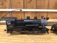 MTH Railking 30-1711-1 Baltimore & Ohio 0-6-0 Imperial B-6 Switcher Steam Engine w/Proto-Sound 3.0 #375. O SCALE Used Excellent Damaged Box