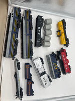 American Flyer Lionel Baltiimore Ohio B&O Freight Set 4-8153 Locomotives & 6 Cars 4-9709, 4-9301, 4-9401, 4-9102, 4-9201, 4-9000 S SCALE Like New