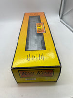 MTH Railking 30-67227 California Zephyr O SCALE RailKing 60' Streamlined Full-Length Vista Dome Car NEW