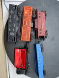 Lionel Postwar/Vintage Assorted Freight Cars Lot of 5: 25000, 3656, 64173, 6112, 3559 O SCALE Used No Box as is