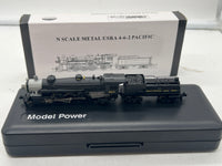 MODEL POWER 7471 BALTIMORE & OHIO B&O USRA 4-6-2 PACIFIC STEAM LOCOMOTIVE N SCALE Like New