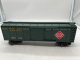 MTH Railking 30-74862 Railway Express Agency Rounded Roof Box Car. O SCALE Like New