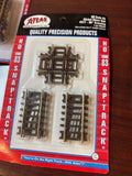 Atlas 577 HO CODE-83 90 DEGREE CROSSING Track Nickel SIlver Rail HO Scale NEW