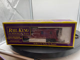 MTH Railking 30-7700 Pennsylvania PRR Woodsided Caboose O SCALE Like New