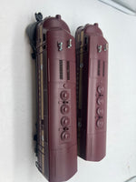 Lionel 6-8970 Pennsylvania Railroad PRR Pennsy 5 Stripe Tuscan F3 Aa Diesels O SCALE Used Excellent Damaged Box