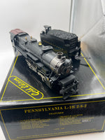Weaver 1138 BRASS PRR 2-8-2 L-1S Mikado Steam Locomotive #1138 - 3 Rail O SCALE Like New