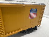 MTH Rugged Rails 33-7402 Union Pacific Boxcar #9368. O SCALE Like New Damaged Box