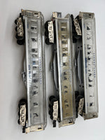 Lione 6-29086 clear shell Madison 100th anniversary 3 car passenger set O SCALE Used