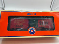 Lionel 6-29956 Employee Christmas Boxcar 2008 O SCALE NEW