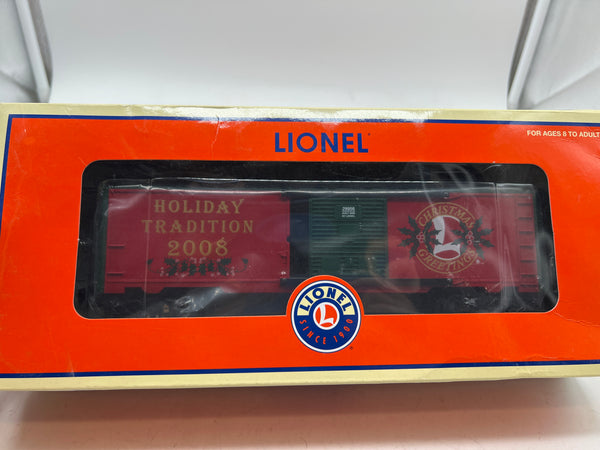 Lionel 6-29956 Employee Christmas Boxcar 2008 O SCALE NEW