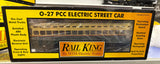 MTH Railking 30-2525-1 Baltimore Transit PCC Electric Street Car #7407 Proto-Sound 2.0 BCR INSTALLED O SCALE Like New