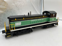 MTH Railking 30-2220-1 Penn Central #15 Switcher with Proto-Sound 2.0, BCR, New Speaker O SCALE Like New