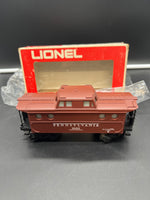 Lionel 6-9162 Pennsylvania PRR Lighted Caboose O SCALE Like New