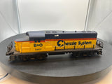 Lionel 6-8463 Chessie System B&O GP-20 Diesel Locomotive O SCALE Used Excellent No Box