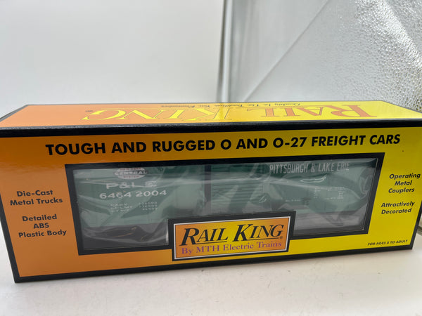 MTH Railking 30-74161A Pittsburgh & Lake Erie TCA 2004 6464 Boxcar O SCALE NEW