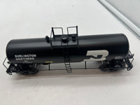 K-Line k-90014  Burlington Northern BN Unibody Single Dome Tank Car #875046 O SCALE Like New