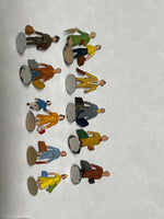 10HOSP Set of 10 Travelers/ Station People (12 figures) HO SCALE Used Excellent No Box