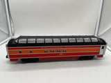 Lionel 6-19107 Southern Pacific full vista dome passenger car O SCALE Like New