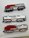 MTH Premier 20-2273-1 Santa Fe FT ABA Diesel Set - ATSF Cab s 167 - With Proto-Sound 2.0 & BCR  O SCALE Used Excellent