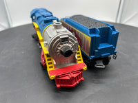 K-Line K1311-01 Ringling Bros Circus Steam Locomotive and Tender O SCALE Used Wrong Box