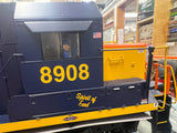 Brady's Train Outlet Custom Run Lionel 2433850  CSX Chessie Heritage LEGACY SD45 #8908 Limited O Scale