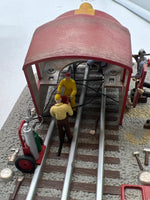 Lionel 6-34144 Santa Fe Scrap Yard O SCALE Used Damaged Box as is