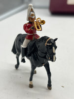 WILLIAM BRITAIN WB0443 THE LIFE GUARDS MOUNTED BAND LIMITED EDITION SOLDIERS COLLECTIBLE SET  Like New