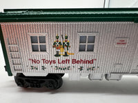 Lionel 6-29608  Santa's illuminated elf transport work car #O SCALE NEW