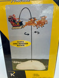 K-Line k-42445 Santa Claus Is Coming To Town display (Santa & Reindeer Rotate) O SCALE NEW