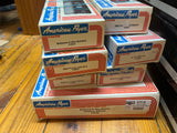American Flyer Lionel Baltiimore Ohio B&O Freight Set 4-8153 Locomotives & 6 Cars 4-9709, 4-9301, 4-9401, 4-9102, 4-9201, 4-9000 S SCALE Like New