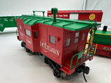 K-Line k-1514 Christmas Plymouth Freight Train Set Holiday Hauler O SCALE Like New