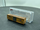 Atlas 50 000 774 Railbox large logo 33616 ACF 50'6" boxcar N SCALE WEATHERED AS IS Used Excellent