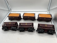 MTH Premier 20-97505 DMIR #DMIR. 6 car ore set O SCALE Like New