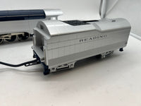 MTH Railking 30-1152-0  Reading 4-6-2 Crusader Steam Loco w/Whistle #118 QSI O SCALE Like New