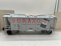 Weaver 3030 Boraxo PS-2 34' Covered Hopper O SCALE NEW