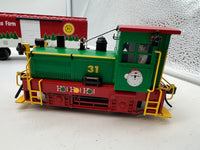 K-Line k-1514 Christmas Plymouth Freight Train Set Holiday Hauler O SCALE Like New