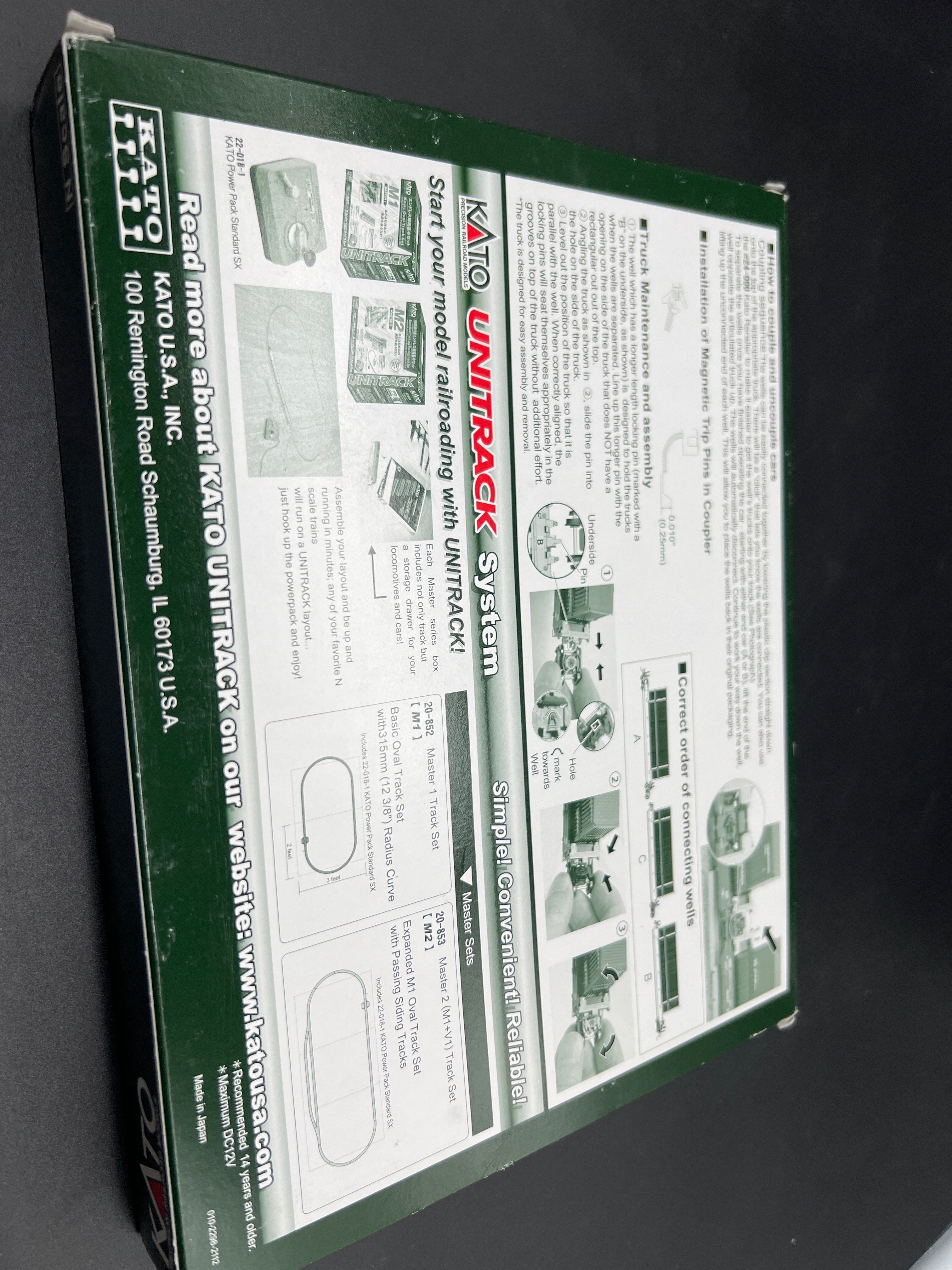Kato 106-6184 Gunderson Maxi-IV Double Stack Car TTX New