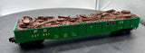 K-Line k652-1411 Conrail Penn central PC Gondola with scrap load  O SCALE Like New