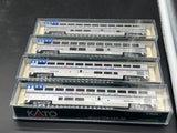 Kato 106-3505 Amtrak Superliner Phase IV Set B (2002) Coach #34033, Coach #34054, Sleeper #32069, Lounge #33014 N SCALE Like New