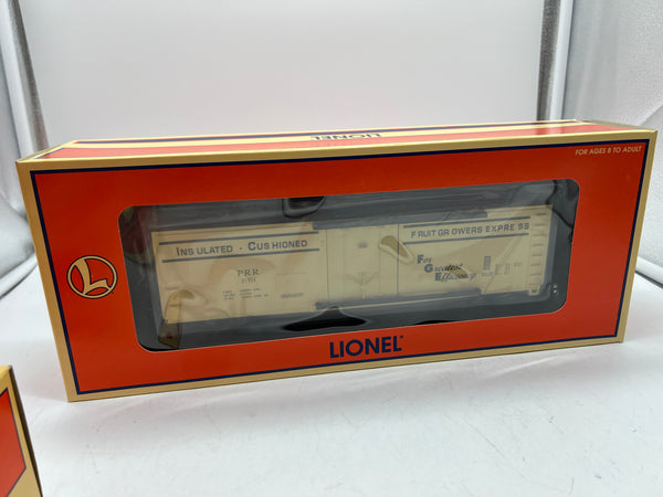 Lionel 6-17317 O gauge Pennsylvania refrigerator car #91904 O scale NEW