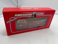 American Flyer by Lionel 6-48712 Christmas bay window caboose S SCALE Like New