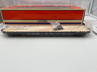 Lionel 6-17577 BALTIMORE & OHIO PS-4 FLATCAR W/STAKES #8651 O SCALE NEW