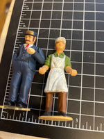 Set of 2 Figures #005 G SCALE Like New No Box