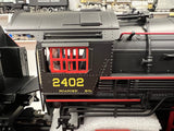 Lionel 2431980 Brady's Train Outlet Custom Run Norfolk & Western N&W LEGACY H7 2-8-8-2 #2402 O scale Limited