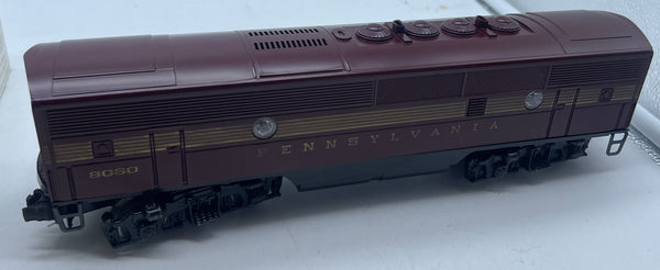 Lionel 6-8060 Pennsylvania Railroad Tuscan F3 B Dummy Diesel Locomotive O SCALE Like New