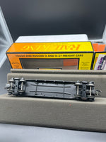 MTH 30-76002 MTHRRC-2001 Flat car with Ertl '51 Panel Vans O Scale USED AS IS